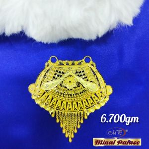 Fancy Gold Mangalsutra Pendant