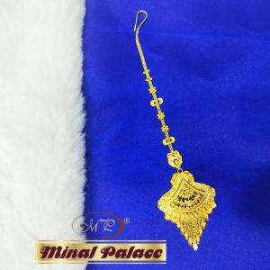 Fancy Golden Maang Tikka