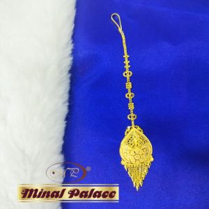 Fancy Golden Maang Tikka
