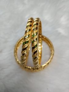 Fancy Gold Bangles