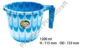 1200ml Double Color Plastic Mug