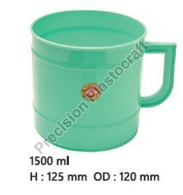 1500ml Close Handle Plastic Mug