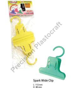 Spark Wide Plastic Cloth Clip