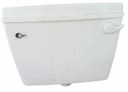 White Modular Plastic Flushing Cistern