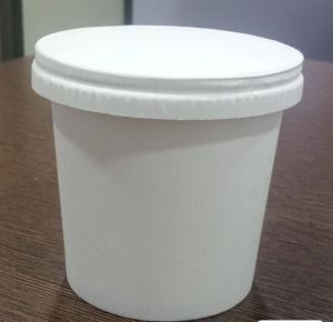 200 ml Disposable White Paper Food Containers