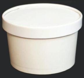 350 ml Disposable White Paper Food Containers