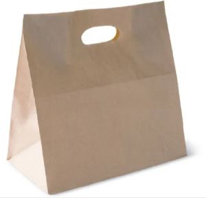 Brown Paper D Cut Bags