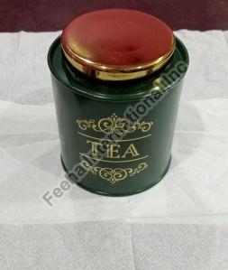 Galvanized round tea packaging box