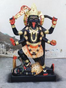 Black Marble Kali Maa Statue