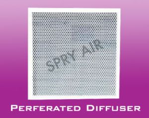 Perforated diffuser