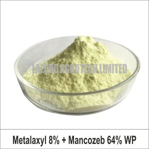 Metalaxyl 8% +Mancozeb 64 % WP