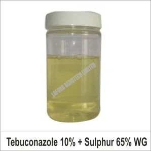 Tebuconazole 10% +sulphur 65% WG