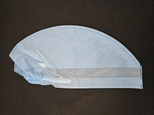 Blue Non Woven Disposable Surgeon Cap