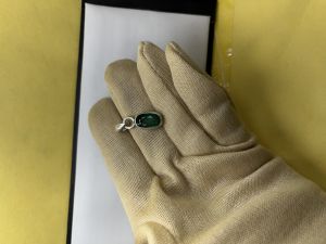 Colombian emerald pendent