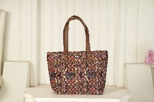 Flyit Floral Canvas Tote Hand Bag