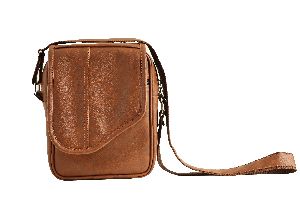 Flyit Men Leather Sling Bag