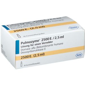 Pulmozyme 2500 U/ 2.5ml, nebuliser solution