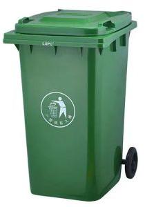 100 Litre Green Plastic Dustbin