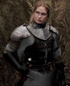 Medieval Brave Female Armor Suit