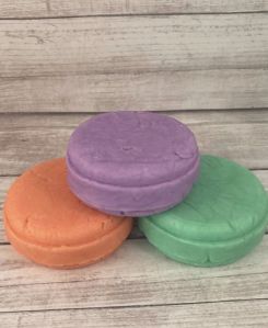 Round Handmade Shampoo Bar