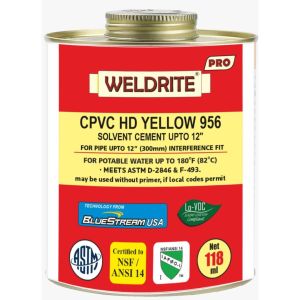 CPVC HD YELLOW SOLVENT CEMENT 956