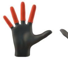 Surgical Rubber Finger Coats