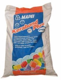 25 Kg Mapei Kerabond Plus White Tile Adhesive