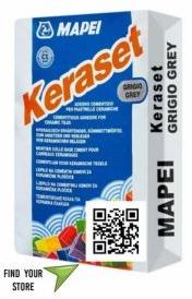 Mapei Keraset Grey Tile Adhesive