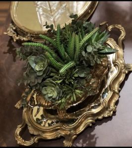 Turtle Design Mirror Tray