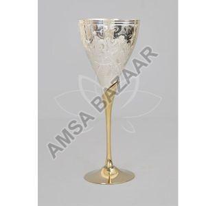 Brass Wine Glass