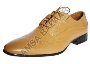 Mens Tan Brown Formal Shoes