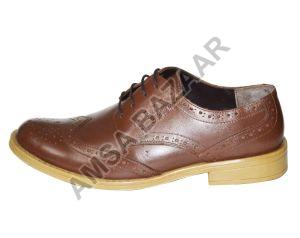 Mens Brawny Brown Formal Shoes