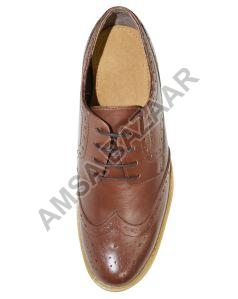 Mens Brawny Brown Formal Shoes