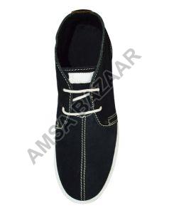 Mens Slick Black Casual Shoes