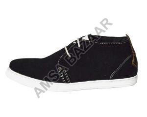 Mens Mode Black Casual Shoes