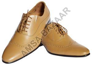 Mens Tan Brown Formal Shoes