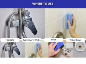 Tap Shower Head Bathroom Glass Cleaner