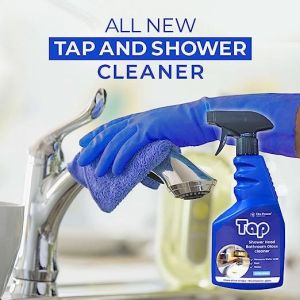 Tap Shower Head Bathroom Glass Cleaner