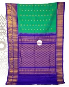 Ladies Handloom Pure Gadwal Sico Saree