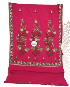 Ladies Modern Kashmiri Kani Silk Saree