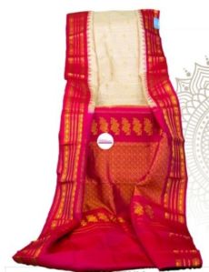 Ladies Party Wear Silk Gadwal Saree