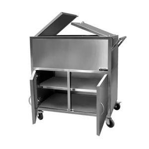 Stainless Steel Closed Distribution Trolley