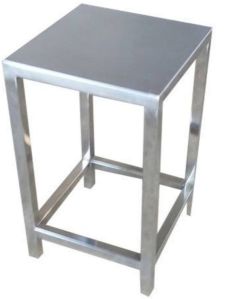 Stainless Steel Square Stool