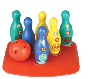 Plastic Kids Bowling Alley Game