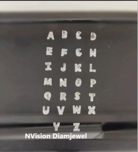 Lab Grown Alphabet Diamonds for your Jewellery