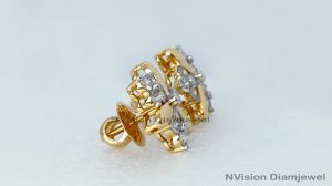 Real Diamond Earring