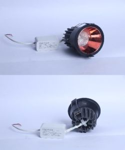 Black LED COB Light