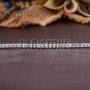 Starshine Round Cut Diamond White Gold Bracelet