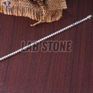 Starshine Round Cut Diamond White Gold Bracelet