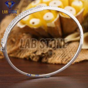 Fancy Round Cut Diamond White Gold Bracelet